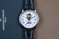 Fabriano - Piazza del Comune 25 - Orologio Frederique Constant Uomo Maxime Moonphase in Acciaio FC-335MC4P6 - FC-335MC4P6